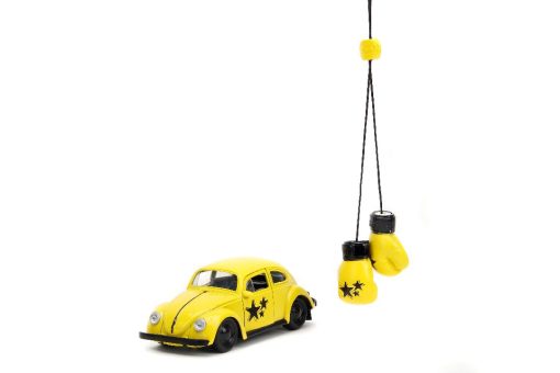 1/32 - "PUNCH BUGGY" 1959 VW Beetle W/Boxing Gloves - Yellow - Jada