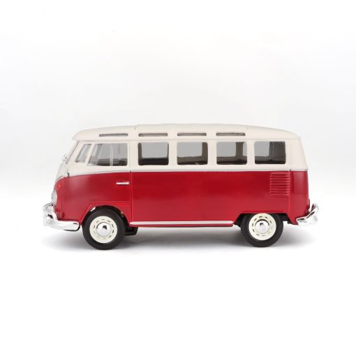 1/25 - Volkswagen Van "Samba" - Special Edition - White/Red - Maisto - Image 2