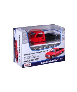 1/24 - Assembly Line 1993 Chevrolet 454 SS Pick-up (Red) - Maisto