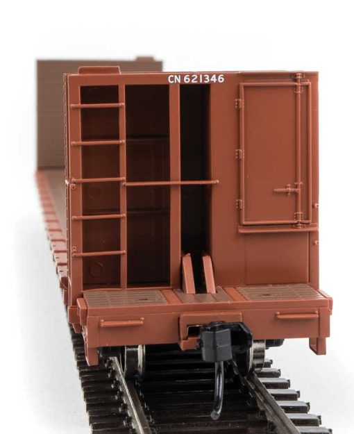 Walther's Mainline -  CN 60' Pullman-Standard Bulkhead Flatcar (48' IL) - Ready to Run - Image 2