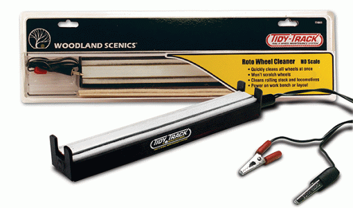 Woodland Scenics - Roto Wheel Cleaner(TM) - Tidy Track(TM) - HO Scale