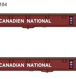 Wheels of Time - 53'-6" General Service Welded Fish Belly Flatcar - Canadian National #665045