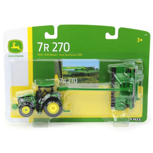 1/64 John Deere 7R 270 Tractor & C500 Mower - Image 7