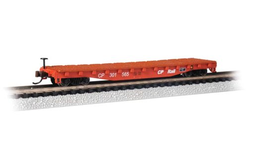 Bachmann - 52' Steel Flatcar - CP Rail #301565