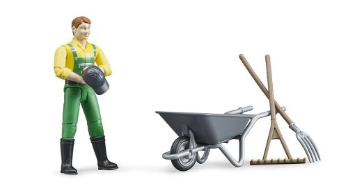 Figure set farmer with accessories - Image 3