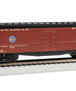 50' Wood Express Reefer - Ready to Run - Canadian Pacific #5604 (maroon, black)