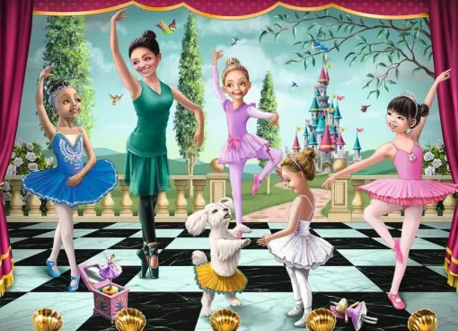 Ballet Rehearsal - 60 Pieces Puzzle - Image 2
