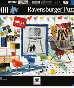 Eames Design Spectrum - 1000 Pieces Puzzle