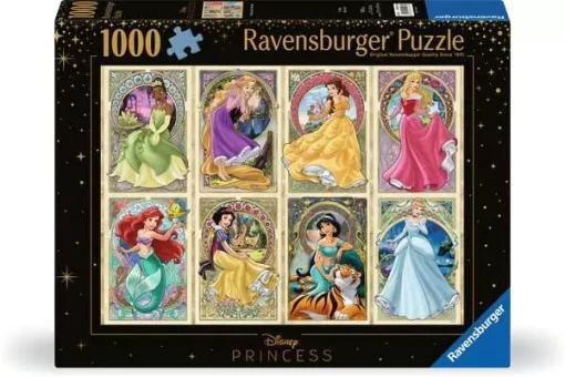 Art Nouveau Princess - 1000 Pieces Puzzle