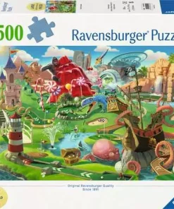 Putt Putt Paradise - 500 Pieces Puzzle