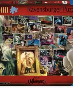 Disney Villainous: Cruella de Vil - 1000 Pieces Puzzle