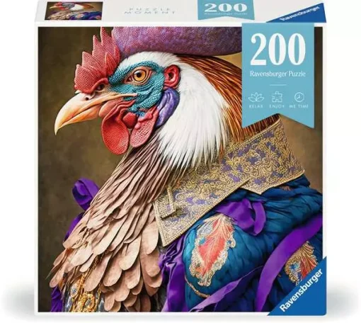 Puzzle Moments: Rooster General - 200 Pieces Puzzle