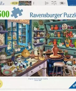Pottery Studio Sanctuary - 500 Pieces Puzzle