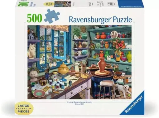 Pottery Studio Sanctuary - 500 Pieces Puzzle
