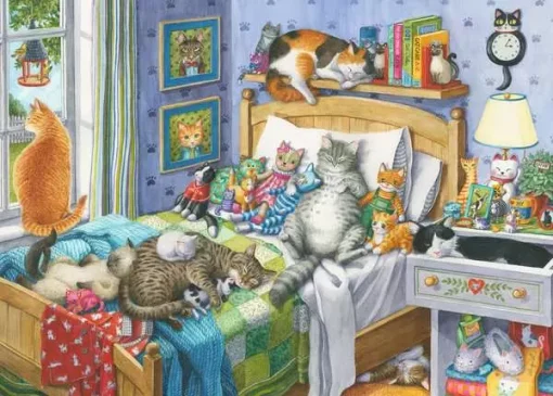 Ingrid Slyder: Cat Nap - 500 Pieces Puzzle - Image 2