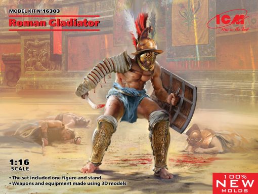 1/16 Roman Gladiator (100% New Molds)