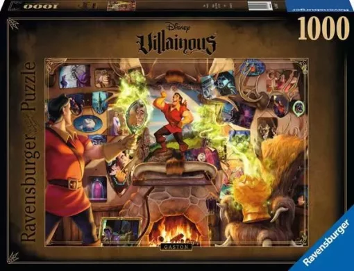 Disney Villainous: Gaston - 1000 Pieces Puzzle