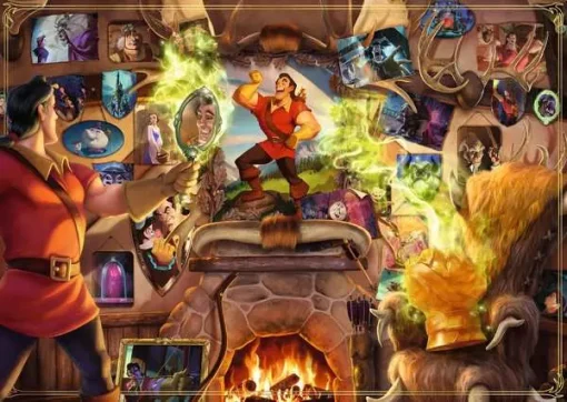 Disney Villainous: Gaston - 1000 Pieces Puzzle - Image 2