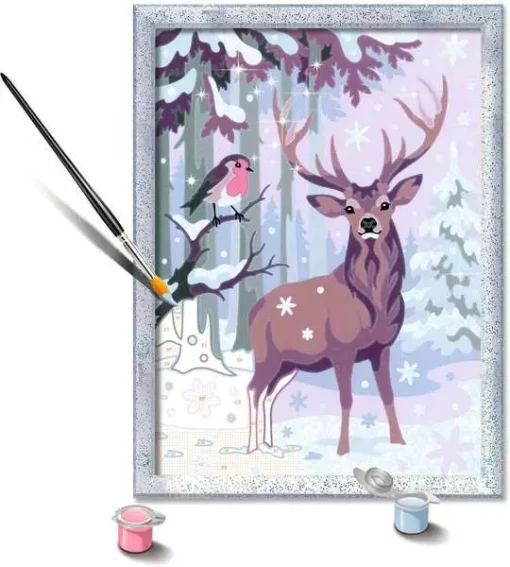 CreArt - Festive Friends - Paint by numbers for kids 9 years up - Image 3