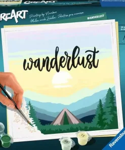 CreArt - Wanderlust - Paint by numbers for adults