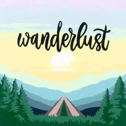 CreArt - Wanderlust - Paint by numbers for adults - Image 2