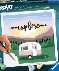 CreArt - Explore - Paint by numbers for adults
