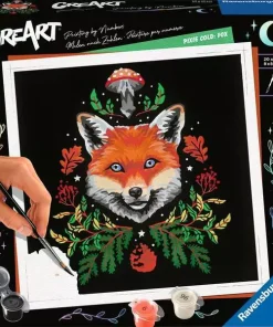 CreArt - Pixie Cold: Fox - Paint by numbers for adults