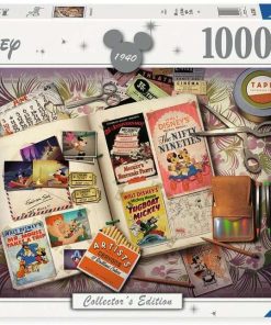 1940 Mickey Moments - 1000 Pieces Puzzle