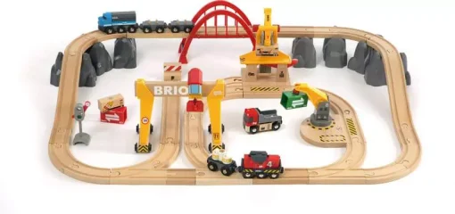 BRIO World - Cargo Railway Deluxe Set - Image 2