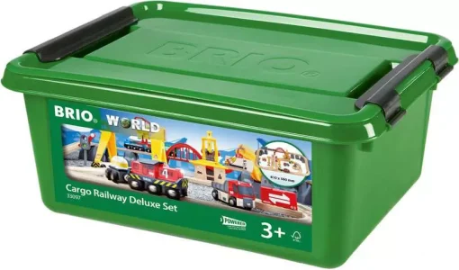 BRIO World - Cargo Railway Deluxe Set - Image 7