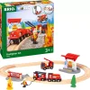 BRIO World - Firefighter Train Set