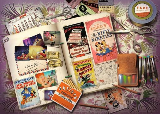 1940 Mickey Moments - 1000 Pieces Puzzle - Image 2