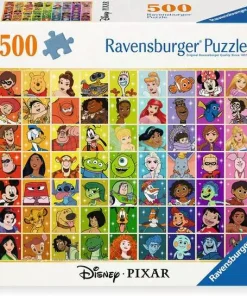 Disney & Pixar Color Palette - 500 Pieces Puzzle