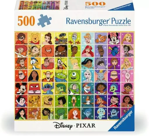 Disney & Pixar Color Palette - 500 Pieces Puzzle