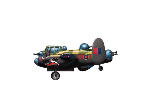 Lancaster Bomber (CARTOON MODEL) - Image 6
