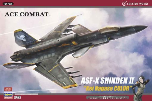1/72 ACE COMBAT ASF-X SHINDEN II "Kei Nagase COLOR"