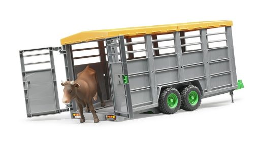 Livestock trailer with 1 cow - Image 3