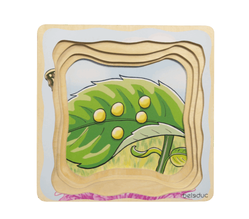 Layer Puzzle - Butterfly - 5 in 1 puzzle - Image 3