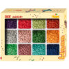Beads in sorting tray – HAMA