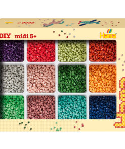Beads in sorting tray – HAMA