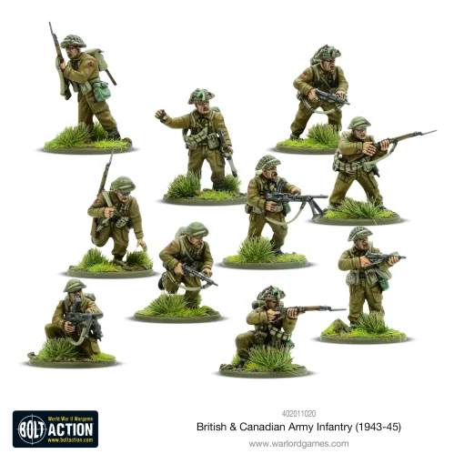 Bolt Action: British & Canadian Army infantry (1943-45) - Image 3