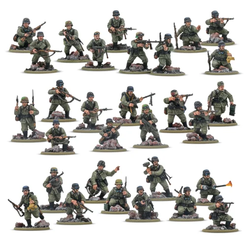 Bolt Action:  German Veteran Infantry Platoon - Image 2