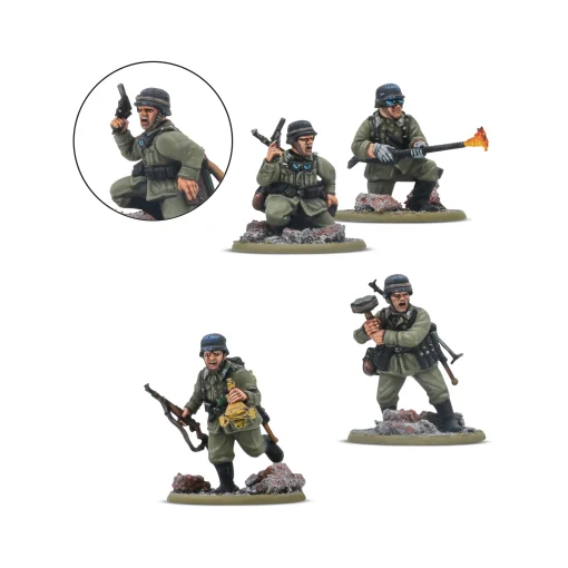 Bolt Action:  German Veteran Infantry Platoon - Image 7