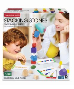 WOODEN STONES STACKING GAME