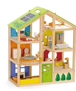 All Season House Kids Wooden Dollhouse - Hape