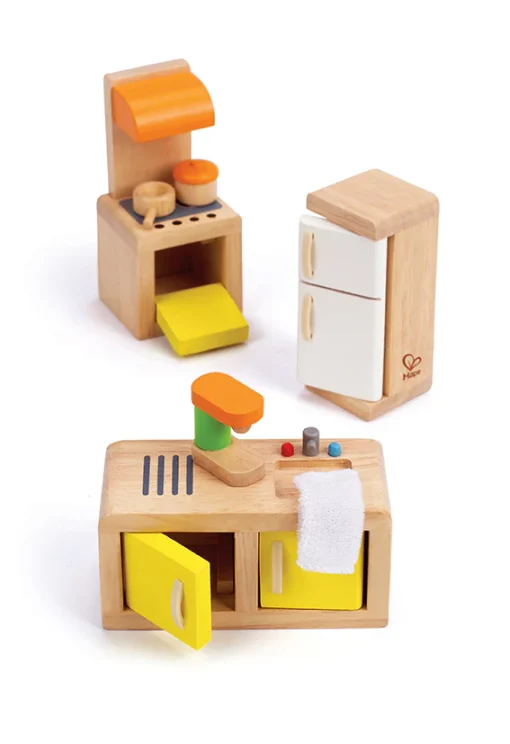 Kitchen - Wooden Doll House Furniture - Hape