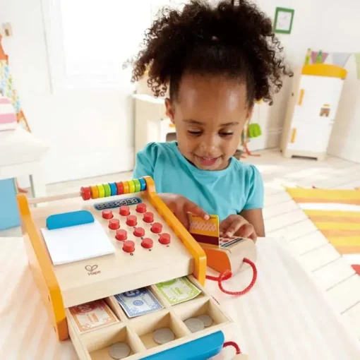 Checkout Register - Kid's Wooden Pretend Play Set - Hape - Image 2