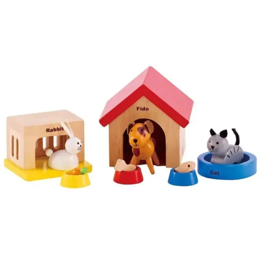 Family Pets - Wooden Doll House Furniture - Hape