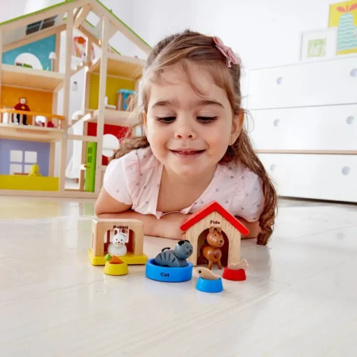 Family Pets - Wooden Doll House Furniture - Hape - Image 2