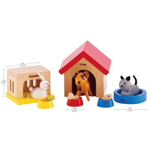 Family Pets - Wooden Doll House Furniture - Hape - Image 4